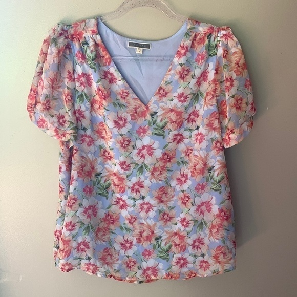 Pleione Tops - Pleione‎ Floral Top | Small